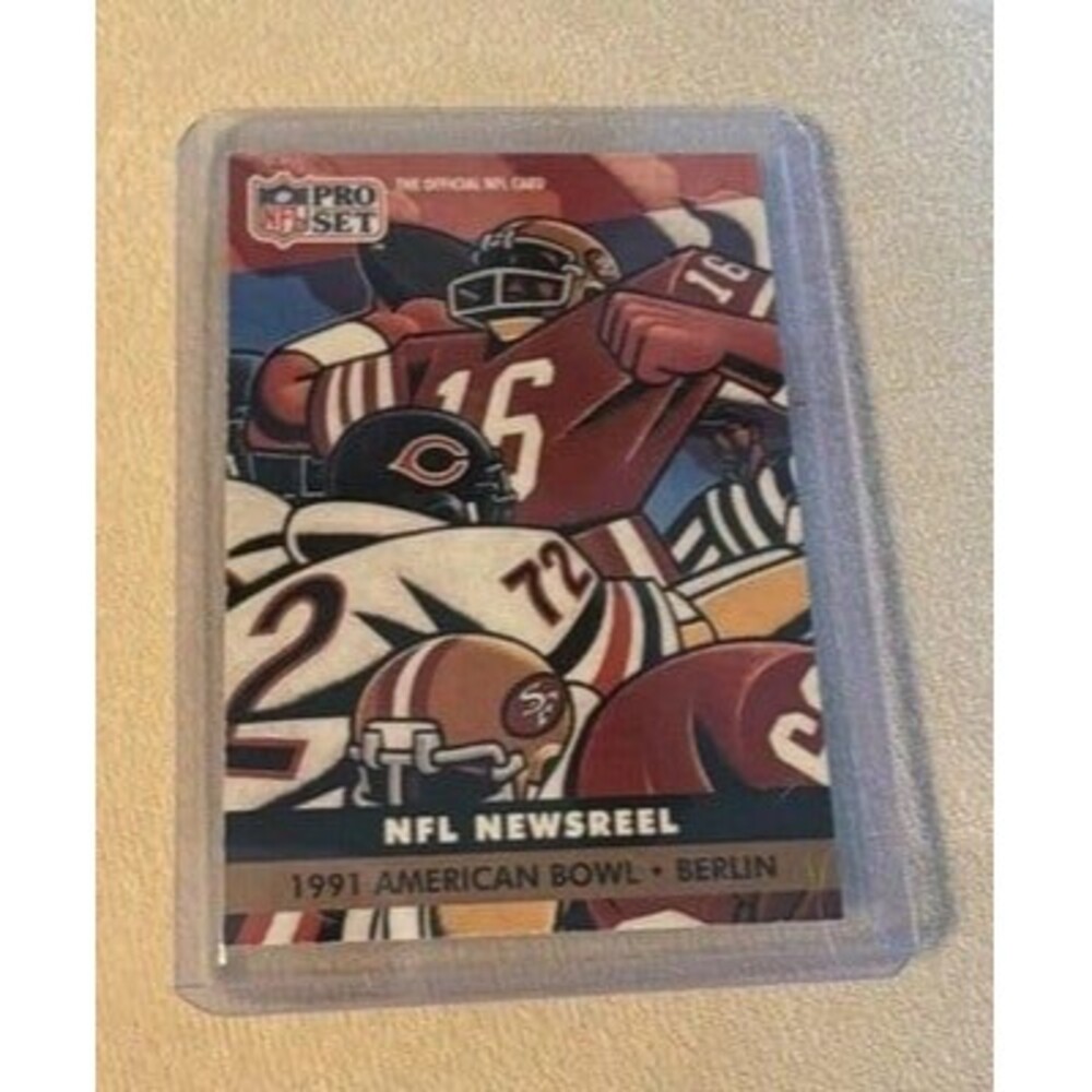 1991 Pro Set - NFL Newsreel San Francisco 49ers, Chicago Bears #692